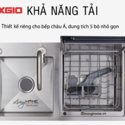 Máy rửa chén Texgio TG-TGWFS64B Liền Chậu 5 Bộ 7.2 Lít Nước 13 Máy rửa chén Texgio TG-TGWFS64B Liền Chậu 5 Bộ 7.2 Lít Nước