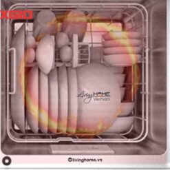 Máy rửa chén Texgio TG-TGWFS64B Liền Chậu 5 Bộ 7.2 Lít Nước 12 Máy rửa chén Texgio TG-TGWFS64B Liền Chậu 5 Bộ 7.2 Lít Nước