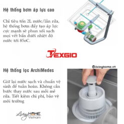 Máy rửa ly công nghiệp Texgio TG-CMG1140 17 Máy rửa ly công nghiệp Texgio TG-CMG1140