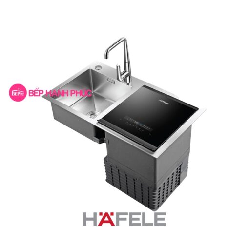 Chậu rửa hafele HDW-SD90A - Kết hợp máy rữa chén 6 bộ đồ ăn, 6,7 lít/ 1 lần rửa