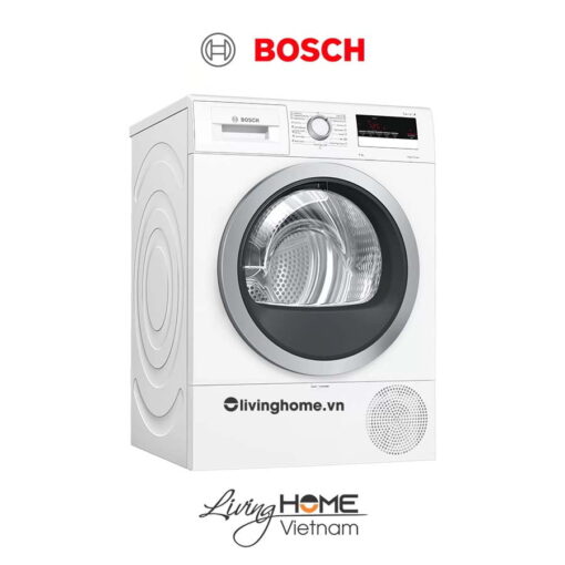 Máy sấy Bosch WTR85V00SG - Tụ hơi với bơm nhiệt 14 chương trình 8KG