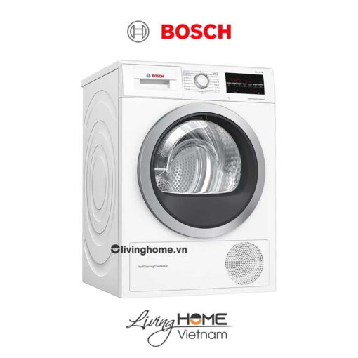 Máy sấy Bosch WTW85400SG - Tụ hơi với bơm nhiệt 14 chương trình 9KG