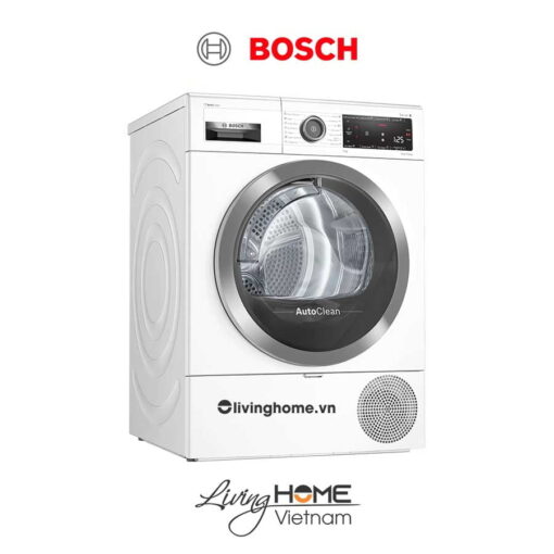 Máy sấy Bosch WTX87MH0SG - Tụ hơi với bơm nhiệt 14 chương trình kết nối Home Connect 9KG