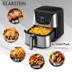 Alternative view of Nồi chiên không dầu Klarstein KL-DELUXE màn hình cảm ứng LCD với 8 chương trình cài đặt sẵn
