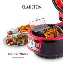 Nồi chiên không dầu Klarstein KL-VITAIR TURBO 6 chương trình nấu nướng - dung tích 9L 14 Nồi chiên không dầu Klarstein KL-VITAIR TURBO 6 chương trình nấu nướng - dung tích 9L