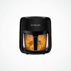 Nồi Chiên Không Dầu Malloca MAF-25B Thủy Tinh 6 Nồi Chiên Không Dầu Malloca MAF-25B Thủy Tinh