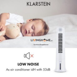 Quạt hơi nước Klarstein KL-HIGHAWN WHITE chiều cao 90cm - 4kg
