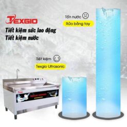 Máy Rửa Chén Bát Công Nghiệp Texgio Ultrasonic TGU-800XS