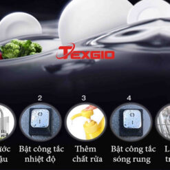 Máy Rửa Chén Bát Công Nghiệp Texgio Ultrasonic TGU-800XS