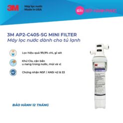 Thiết bị lọc nước cho tủ lạnh 3M AP2-C045-SG MINI FILTER - Nhập khẩu Mỹ 9 Thiết bị lọc nước cho tủ lạnh 3M AP2-C045-SG MINI FILTER - Nhập khẩu Mỹ
