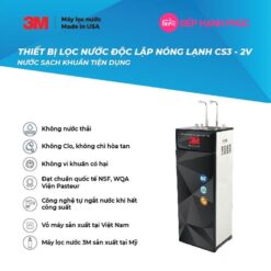 Thiết bị lọc nước nóng lạnh độc lập CS-2V (sử dụng 3M BREW120-MS) - Nhập khẩu Mỹ 11 Thiết bị lọc nước nóng lạnh độc lập CS-2V (sử dụng 3M BREW120-MS) - Nhập khẩu Mỹ