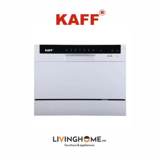 Máy rửa chén Kaff KF-W8001EU bán âm thiết kế nhỏ gọn cao cấp