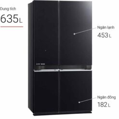 Tủ lạnh 4 cánh Mitsubishi MR-L78EN-GBK Inverter 9 Tủ lạnh 4 cánh Mitsubishi MR-L78EN-GBK Inverter