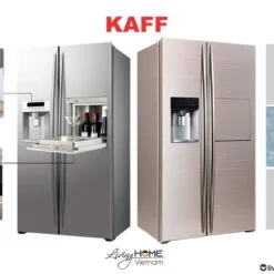 Alternative view of Tủ lạnh side by side KAFF KF-BCD606WHIT