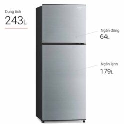 Tủ lạnh Mitsubishi Electric Inverter 243 lít MR-FC29EP-SSL-V