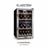 Tủ rượu vang Klarstein KL-VINAMOUR 45DUO nhập khẩu Đức 1 Tủ rượu vang Klarstein KL-VINAMOUR 45DUO nhập khẩu Đức