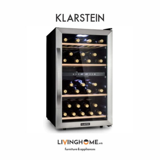 Tủ rượu vang Klarstein KL-VINAMOUR 45DUO nhập khẩu Đức