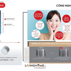 Vòi sen tắm Cleansui ES101 khử clo nhập khẩu Nhật 12 Vòi sen tắm Cleansui ES101 khử clo nhập khẩu Nhật