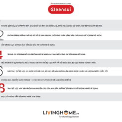 Vòi sen tắm Cleansui ES101 khử clo nhập khẩu Nhật 17 Vòi sen tắm Cleansui ES101 khử clo nhập khẩu Nhật