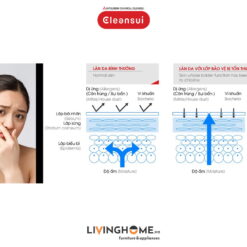 Vòi sen tắm Cleansui ES201W khử clo nhập khẩu Nhật