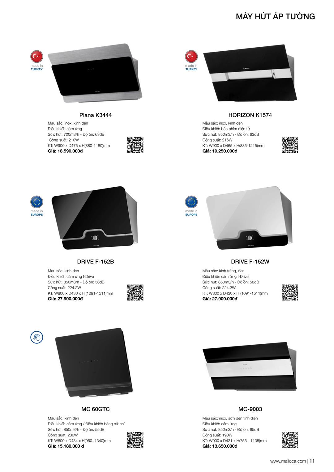Catalogue Malloca