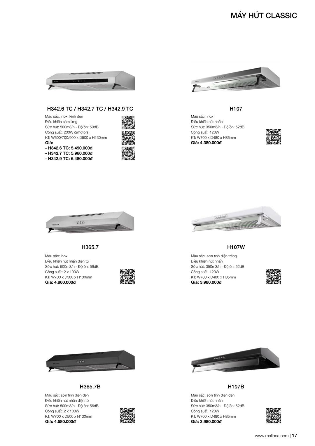 Catalogue Malloca