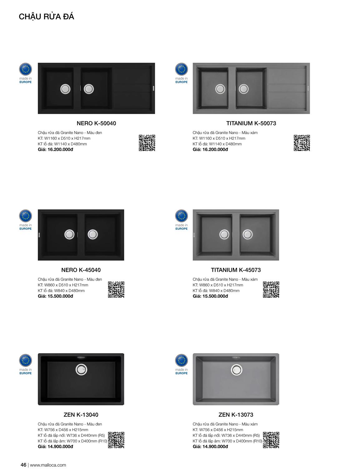 Catalogue Malloca