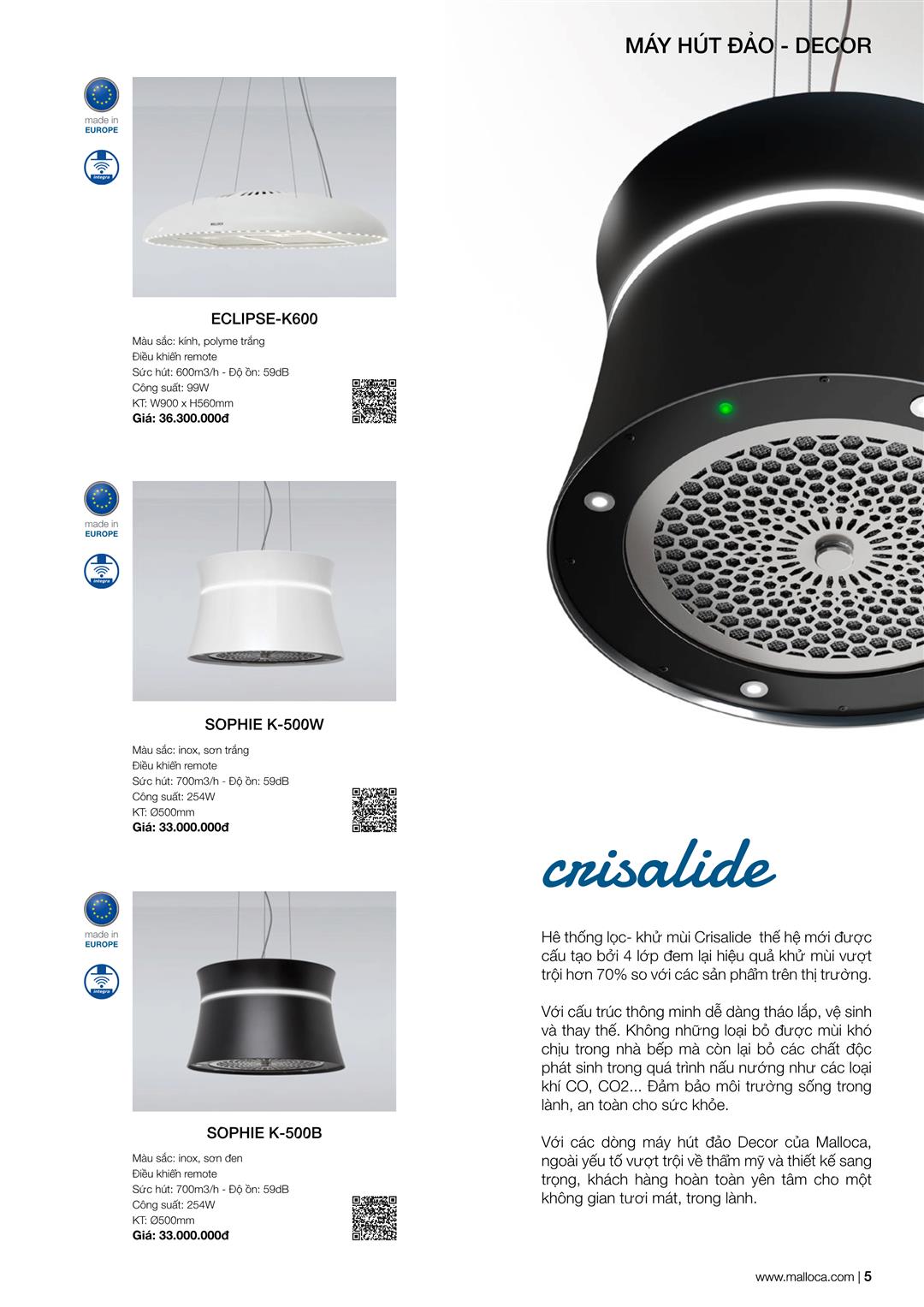 Catalogue Malloca