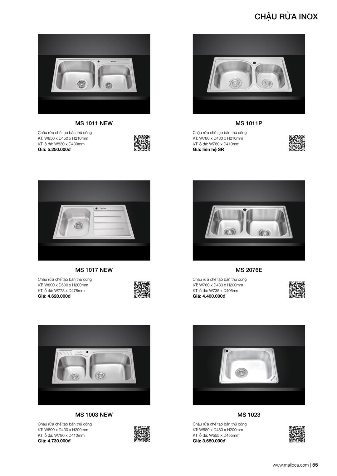 Catalogue Malloca