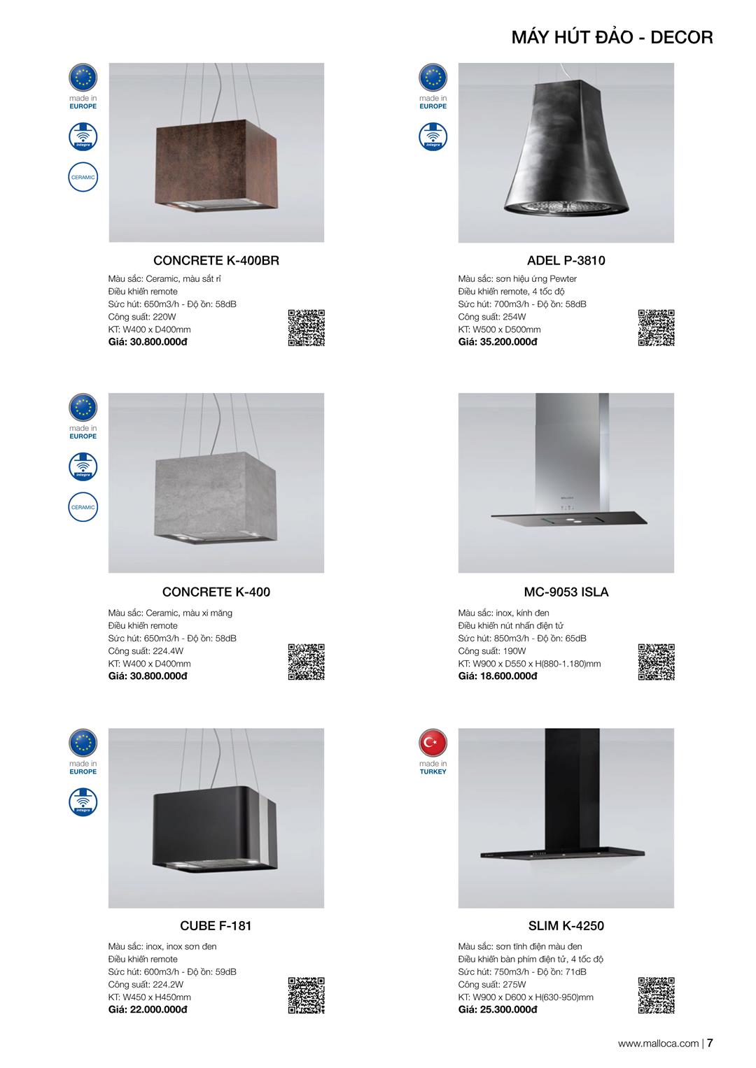 Catalogue Malloca