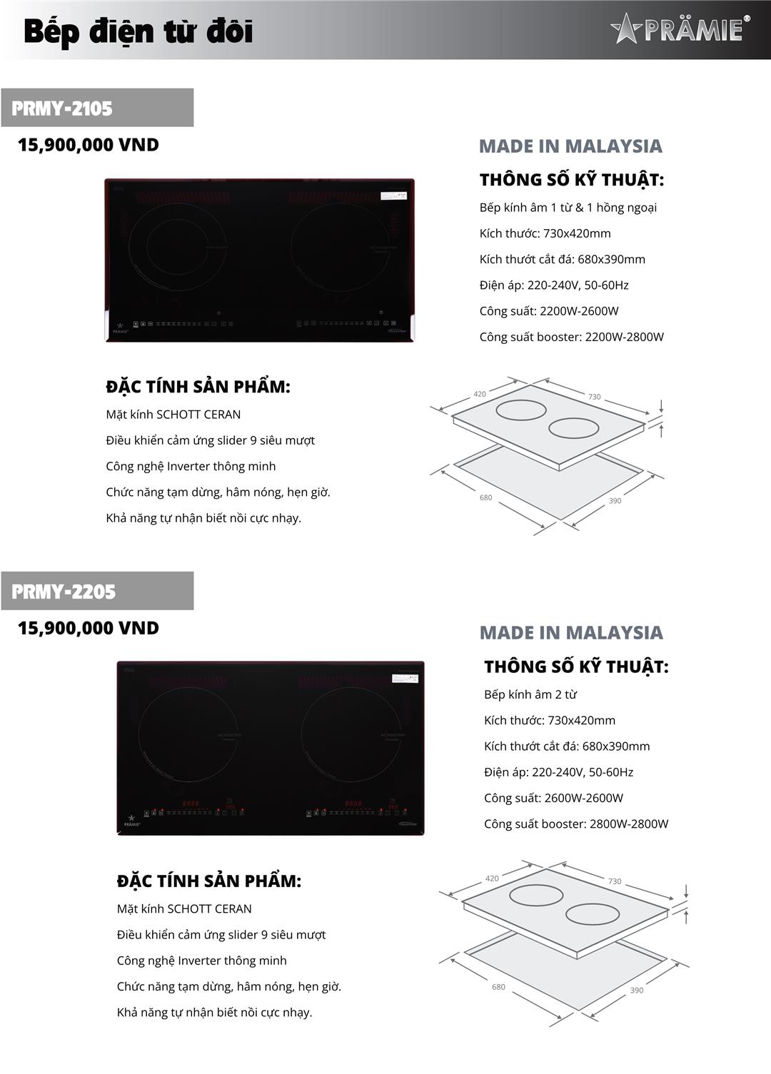 Catalogue Pramie
