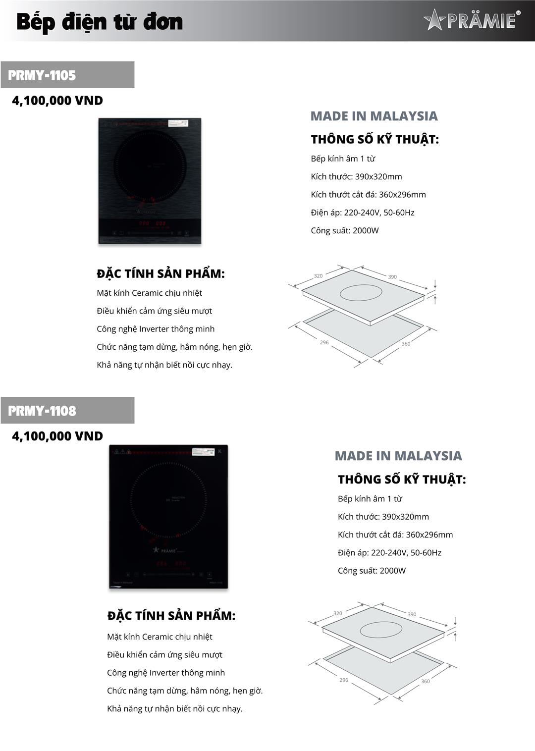 Catalogue Pramie
