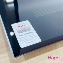 Góc cạnh bếp từ KAFF KF-HIDE868I được ốp inox chắc chắn, sang trọng
