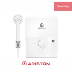 Máy Nước Nóng Trực Tiếp Ariston Aures Easy 3.5, 3500W, Không Bơm