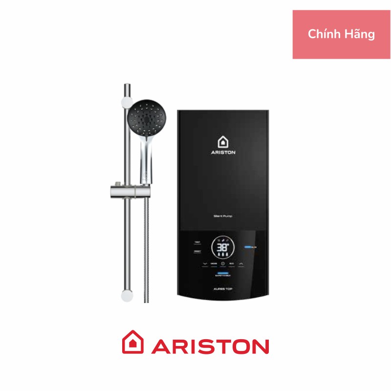 Máy Nước Nóng Trực Tiếp Ariston Aures Top 4.5P, Có Bơm, 4500W 2 Máy Nước Nóng Trực Tiếp Ariston Aures Top 4.5P, Có Bơm, 4500W