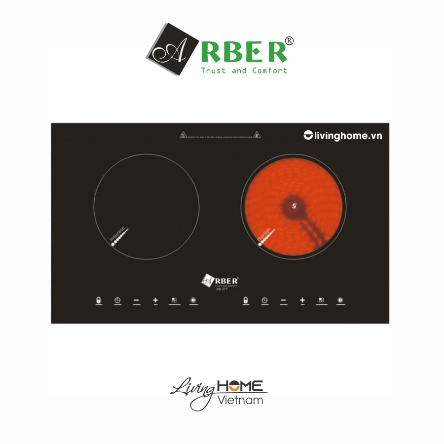 Bếp điện từ Arber AB377 mặt kính Vitroceramic 3 Bếp điện từ Arber AB377 mặt kính Vitroceramic