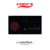 Bếp điện từ Chefs EH-MIX544P 81CM 2 Từ 1 Điện Kính Schott Ceran 2 Bếp điện từ Chefs EH-MIX544P 81CM 2 Từ 1 Điện Kính Schott Ceran