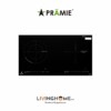 Bếp Điện Từ Pramie PRMY 2108 73CM 1 Điện 1 Từ Kính Ceramic