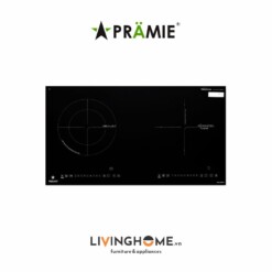 Bếp Điện Từ Pramie PRMY 2108 73CM 1 Điện 1 Từ Kính Ceramic