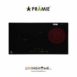 Bếp Điện Từ Pramie PRTH 3201 78CM 2 Từ 1 Điện Kính Ceramic