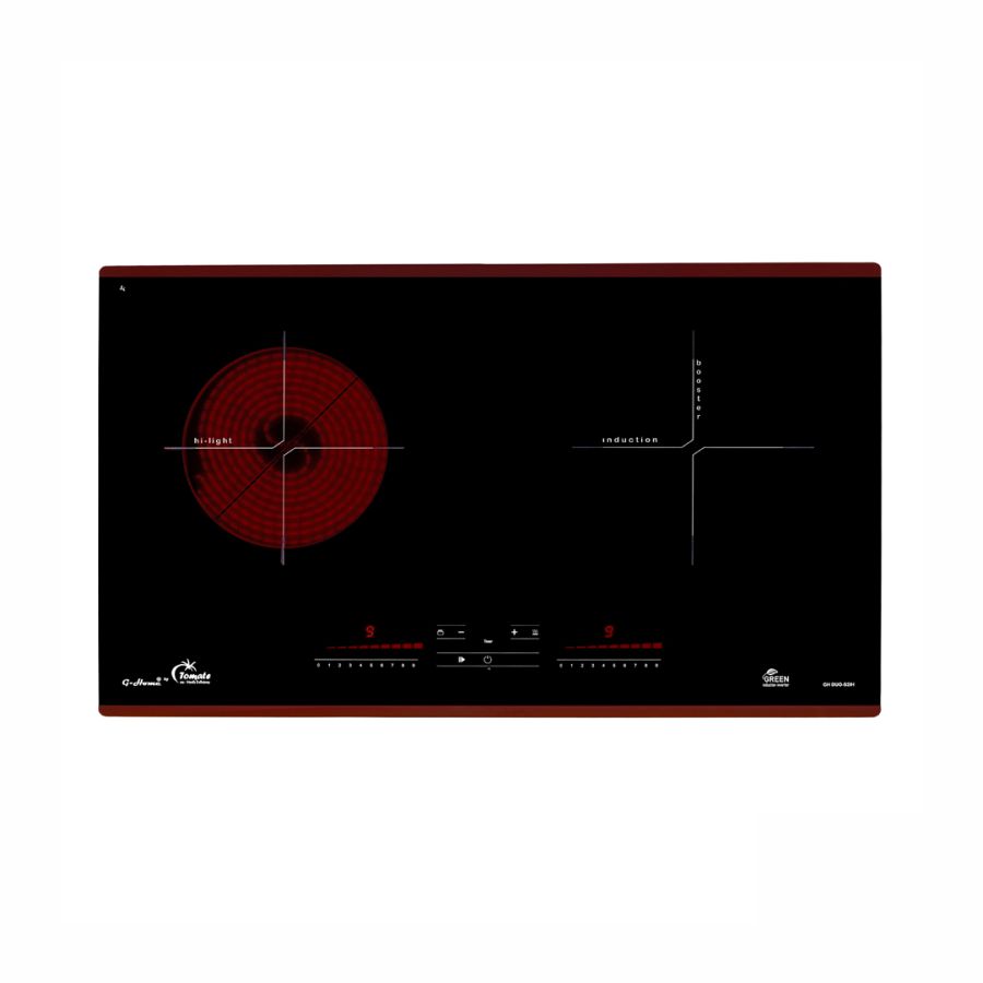 Bếp Điện Từ Tomate GH DUO-S2IH, 72CM, 1 Điện 1 Từ, Mặt Kính Vitroceramic 3 Bếp Điện Từ Tomate GH DUO-S2IH, 72CM, 1 Điện 1 Từ, Mặt Kính Vitroceramic