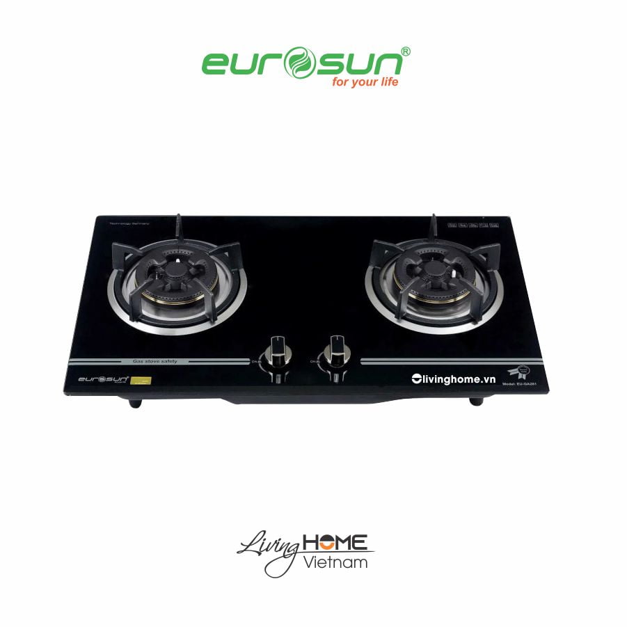 Bếp gas âm Eurosun EU-GA281 2 lò nấu kiểu dáng sang trọng 3 Bếp gas âm Eurosun EU-GA281 2 lò nấu kiểu dáng sang trọng