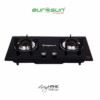 Bếp gas âm Eurosun EU-GA287 2 lò nấu màu đen nổi bật 2 Bếp gas âm Eurosun EU-GA287 2 lò nấu màu đen nổi bật