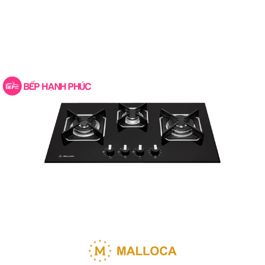 Bếp gas âm 3 gas Malloca AS 9603B 1 Bếp gas âm 3 gas Malloca AS 9603B