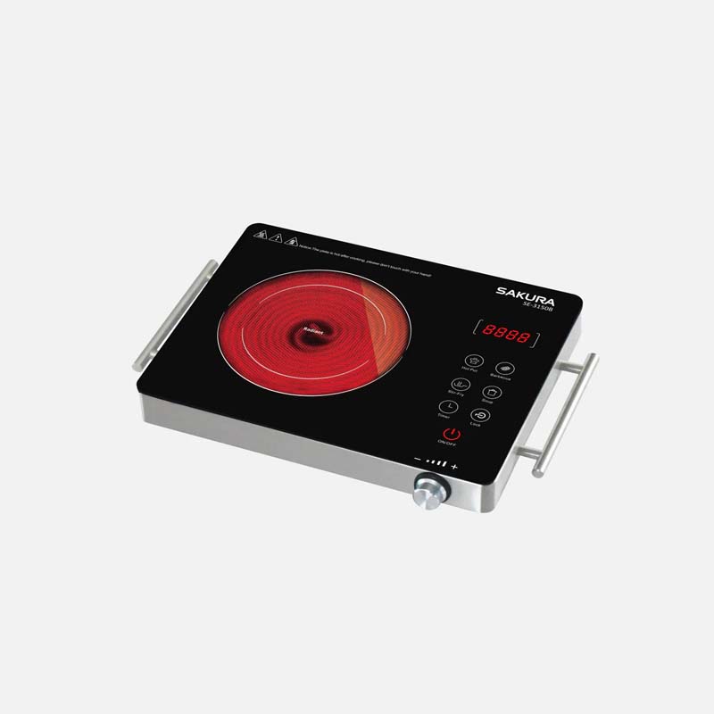 Bếp Hồng Ngoại Đơn Sakura SE-3150B, 2200W, Tay Cầm Inox Siêu Bền 3 Bếp Hồng Ngoại Đơn Sakura SE-3150B, 2200W, Tay Cầm Inox Siêu Bền