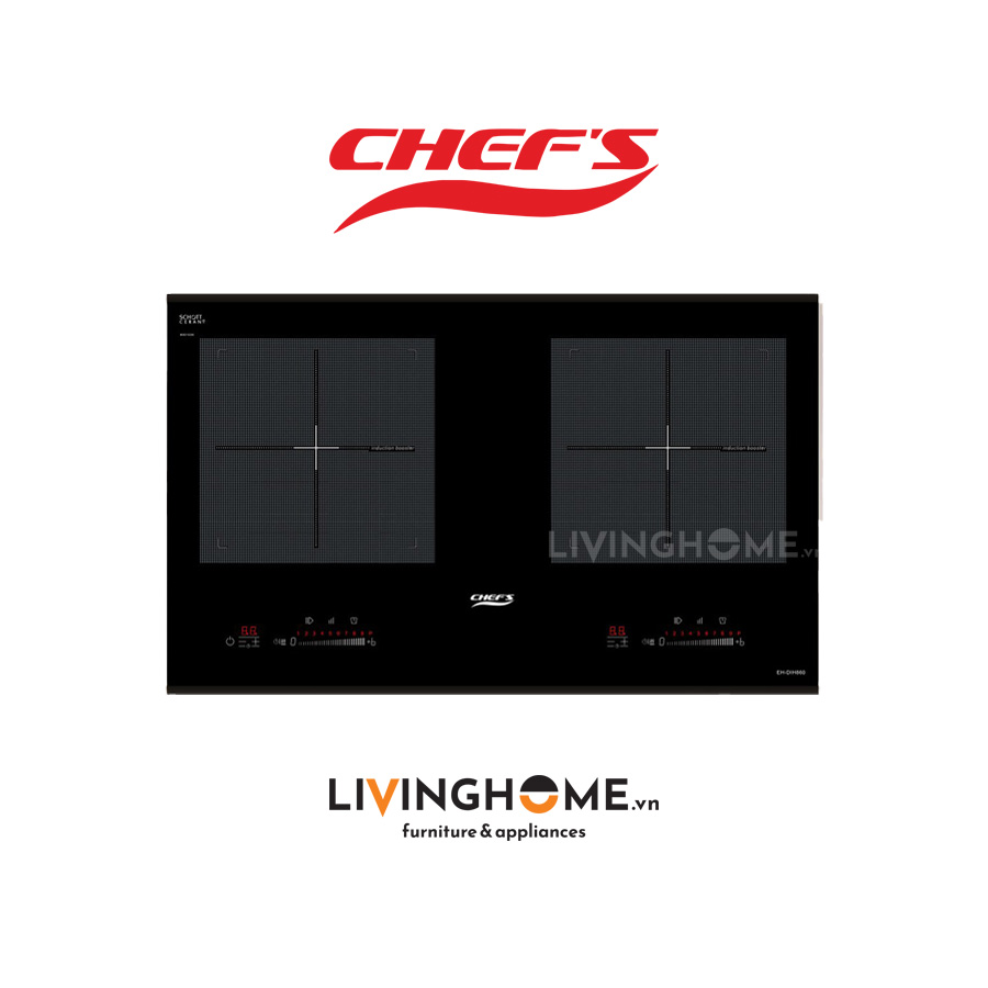 Bếp từ Chefs EH-DIH860 nhập khẩu Tây Ban Nha 3 Bếp từ Chefs EH-DIH860 nhập khẩu Tây Ban Nha