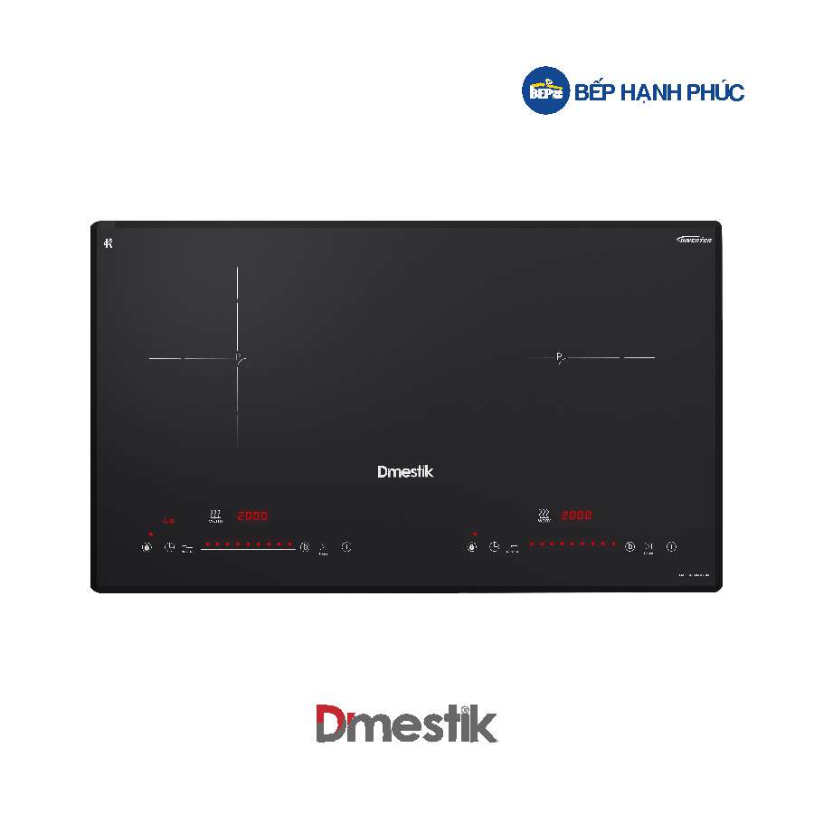 Bếp từ Dmestik ML 288 DKI - 2 vùng nấu từ 73cm cảm ứng chạm trượt 3 Bếp từ Dmestik ML 288 DKI - 2 vùng nấu từ 73cm cảm ứng chạm trượt