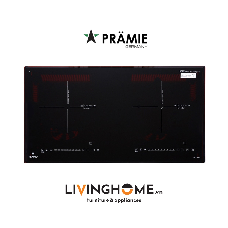 Bếp từ Pramie PRMY 2208 công nghệ mới tiết kiệm điện 3 Bếp từ Pramie PRMY 2208 công nghệ mới tiết kiệm điện