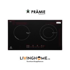 Bếp điện từ Pramie PRTH 2101 đôi tinh tế không kén nồi