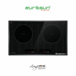 Bếp từ Eurosun EU-T710Pro 2 vùng nấu thiết kế màu vàng tinh xảo